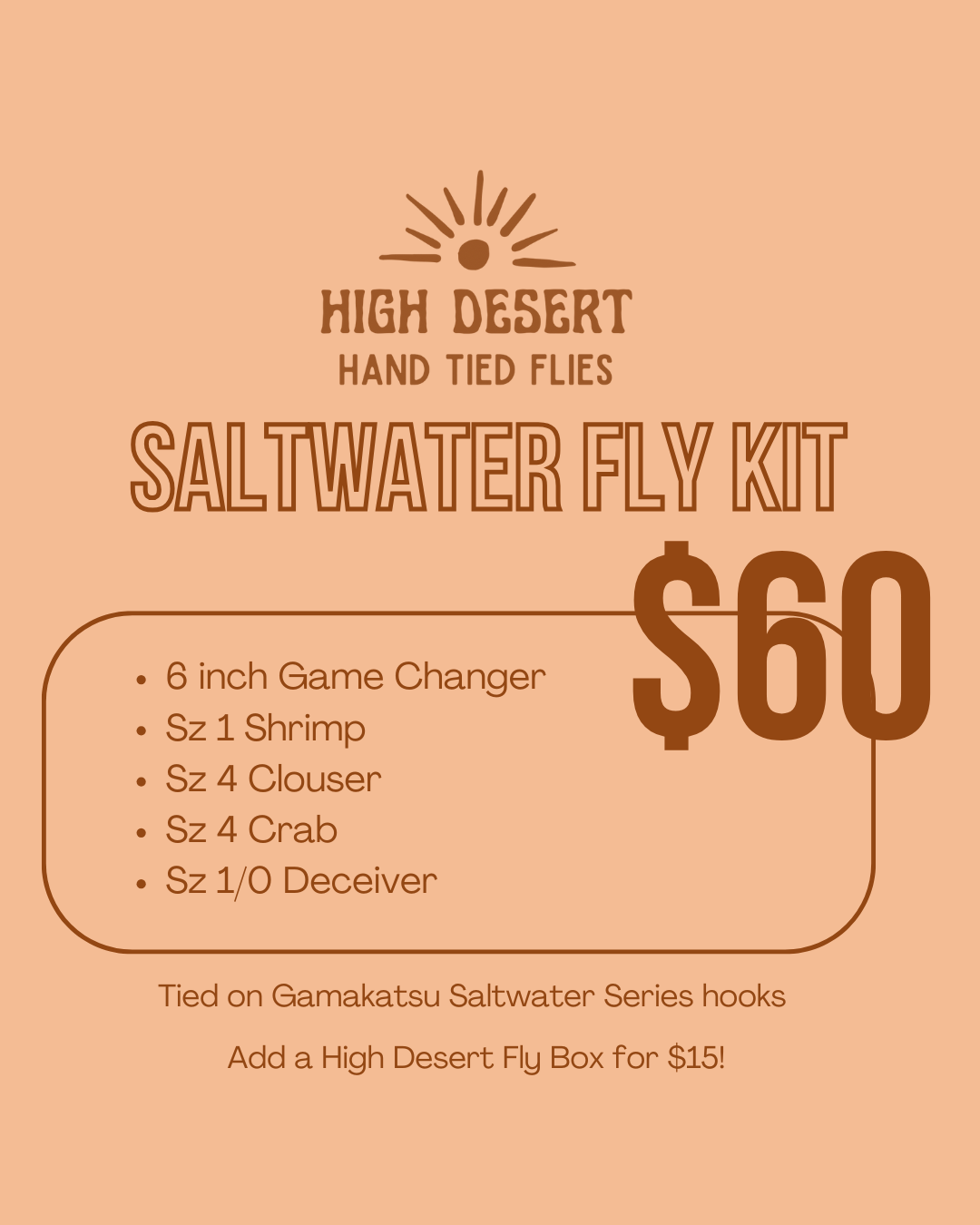 FLY FISHING KITS | Saltwater Fly Kit