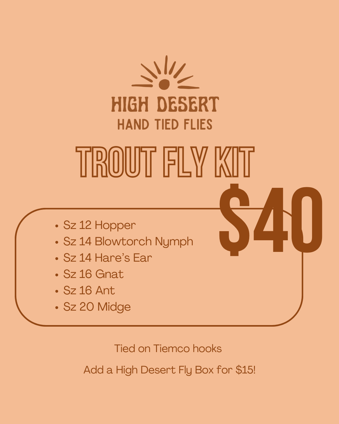 FLY FISHING KITS | Trout Fly Kit