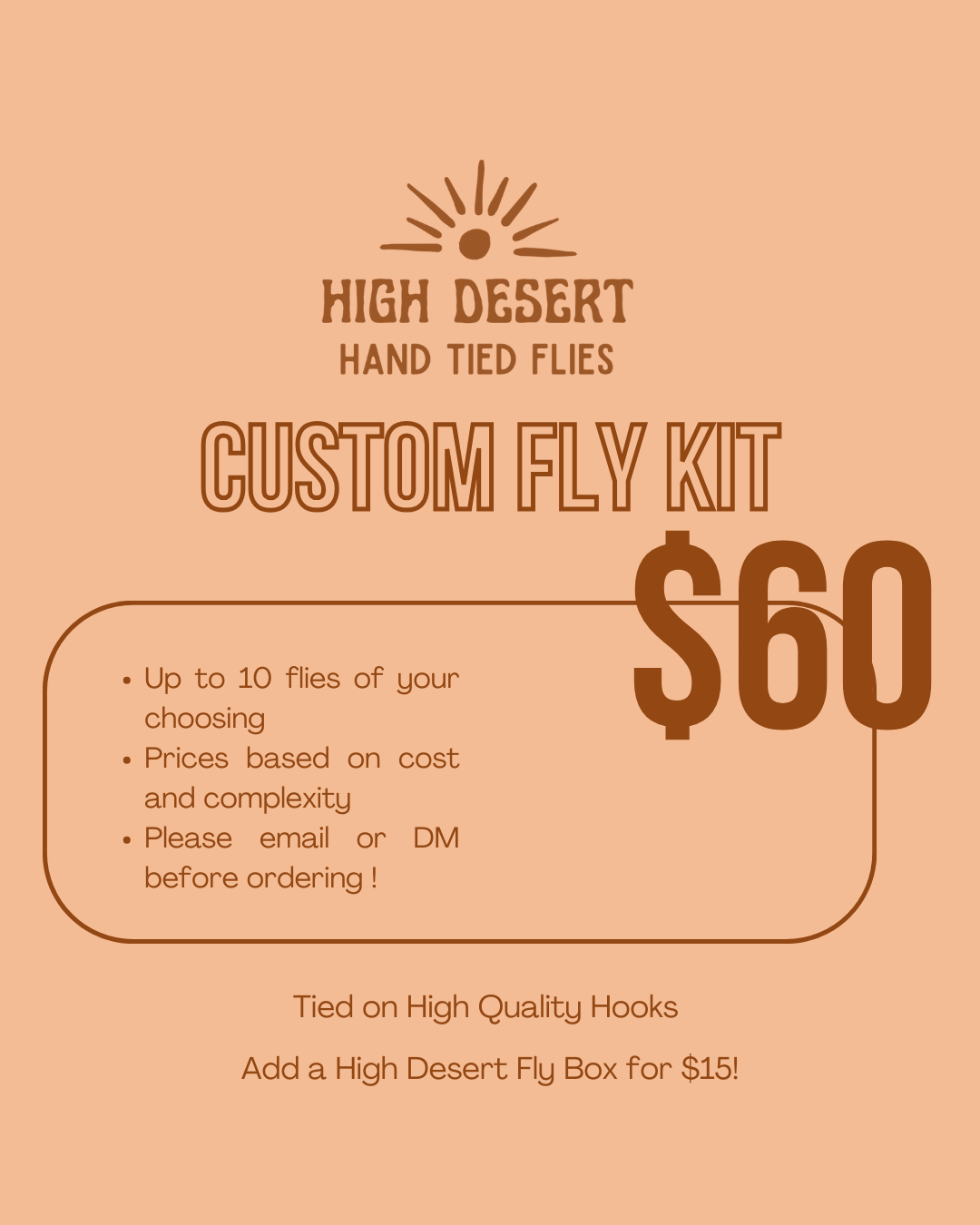FLY FISHING KITS | Custom Order Fly Kit