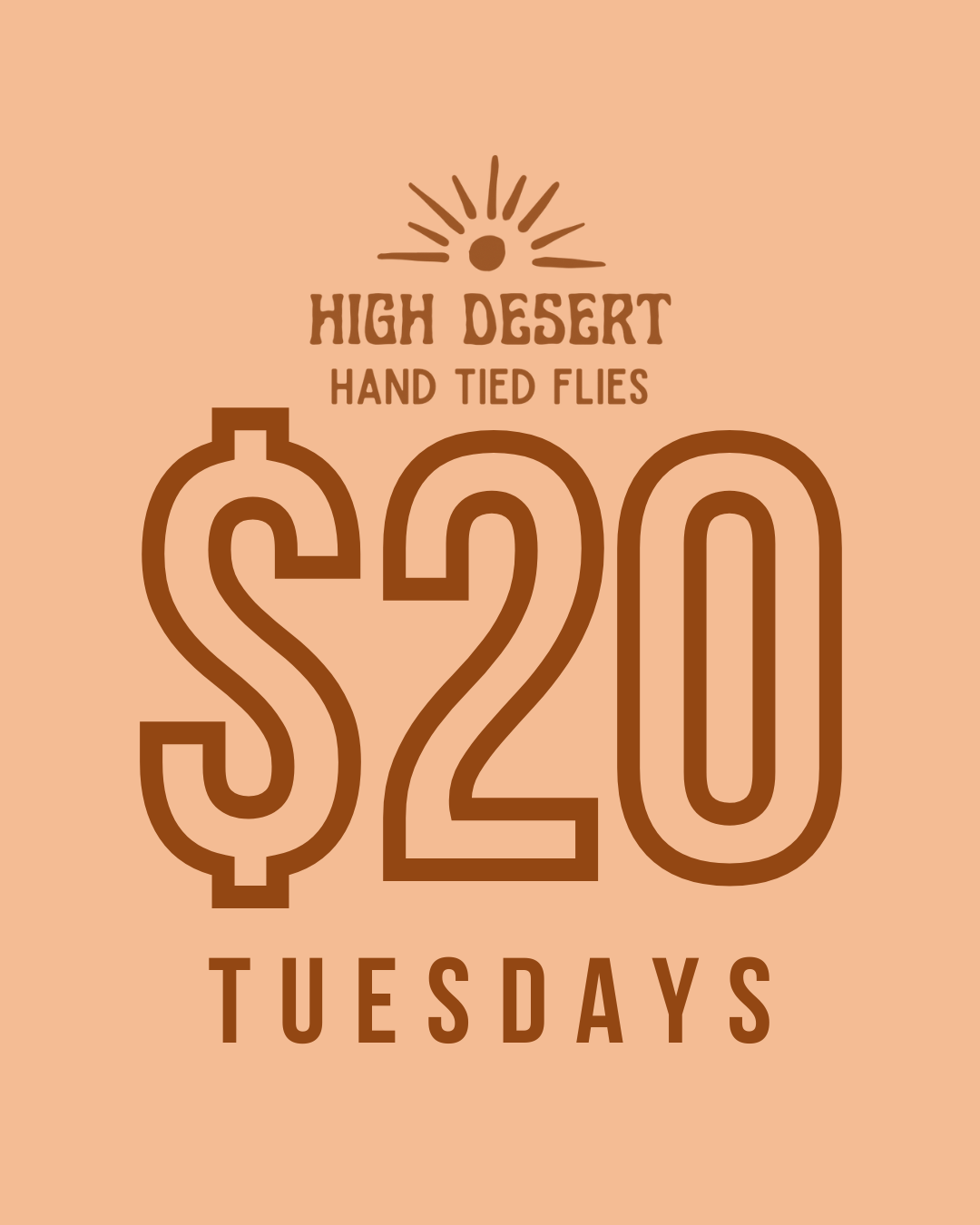 HAND TIED FLIES | $20 TUESDAYS FLY PACKS