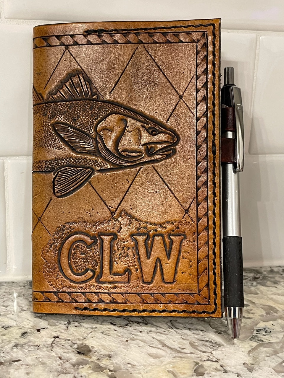 LEATHER | Hand Tooled Notebook