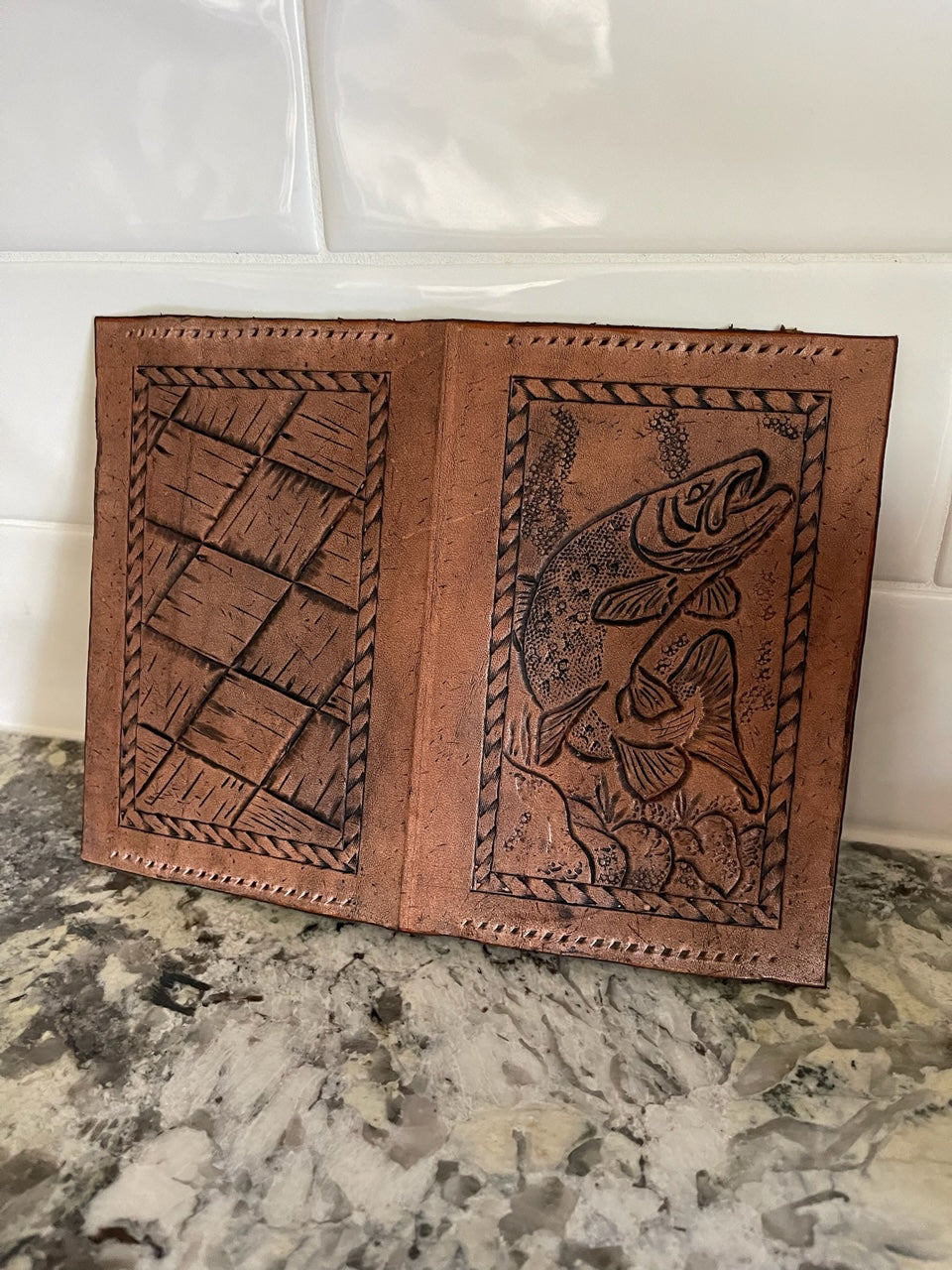 LEATHER | Hand Tooled Notebook