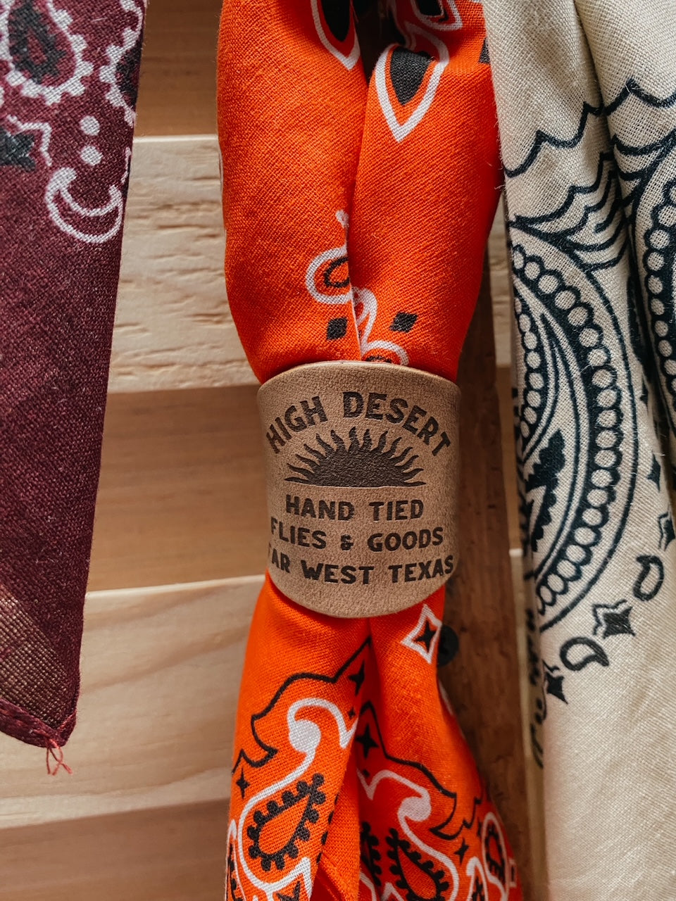 LEATHER | Scarf Slide (Custom)
