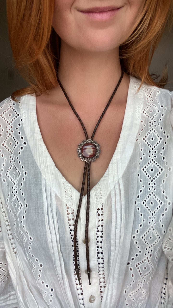 JEWELRY | Agate Bolo Tie