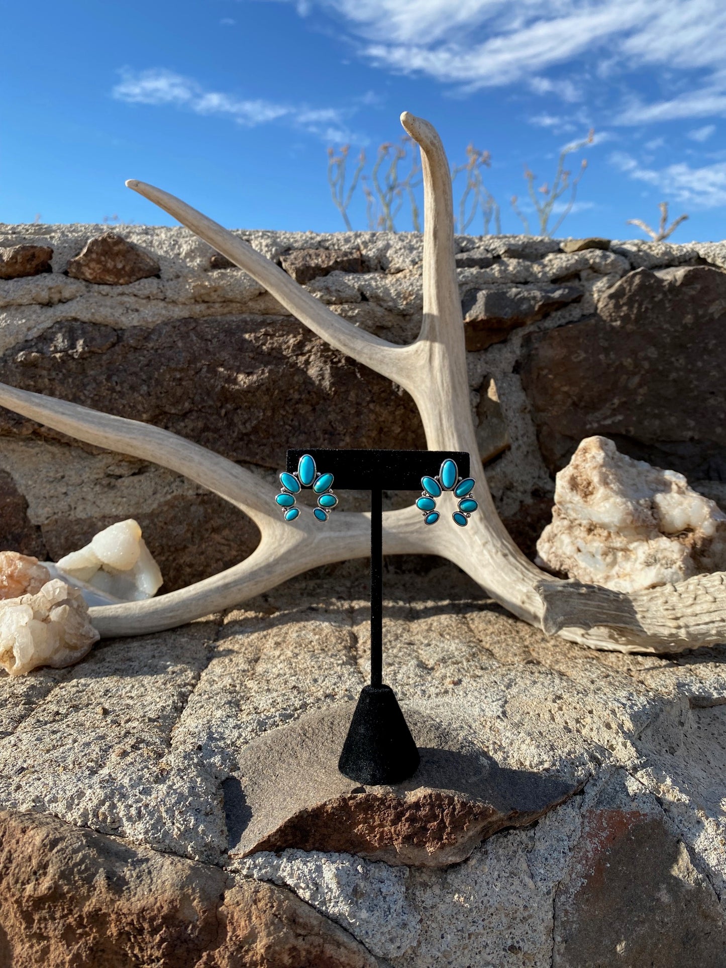 JEWELRY | Turquoise & Sterling Studs